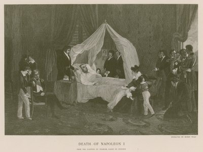 ナポレオンの死I 作： カール・フォン・スチューベン